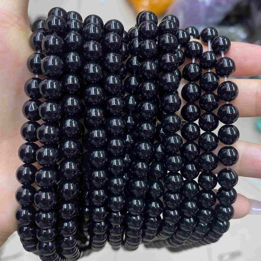 #1 Round Aagte Beads 6mm/8mm/10mm/12mm