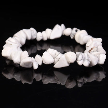 Chip Bead Stretch Bracelet 7.5inch