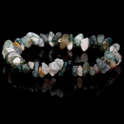 Chip Bead Stretch Bracelet 7.5inch