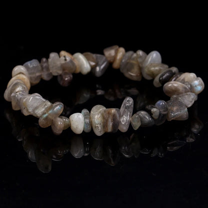 Chip Bead Stretch Bracelet 7.5inch