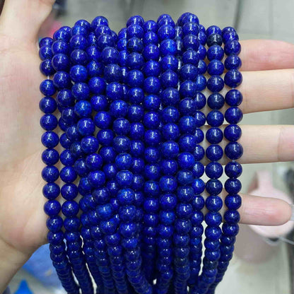 $1.99-8mm Color Jade Beads Round Smooth/Faceted Beads
