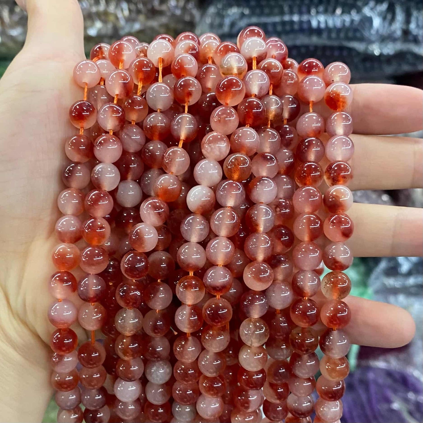 Color Jade Beads Round Smooth/Faceted Beads 6mm/8mm/10mm