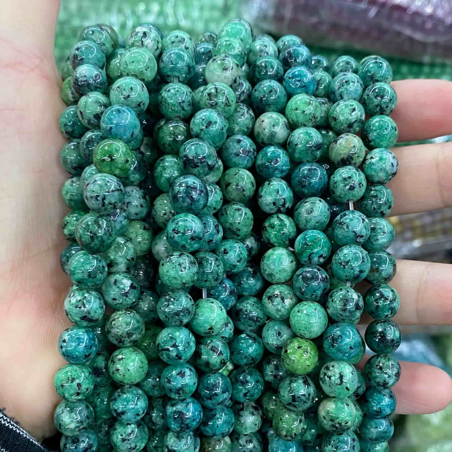 Color Jade Beads Round Smooth/Faceted Beads 6mm/8mm/10mm
