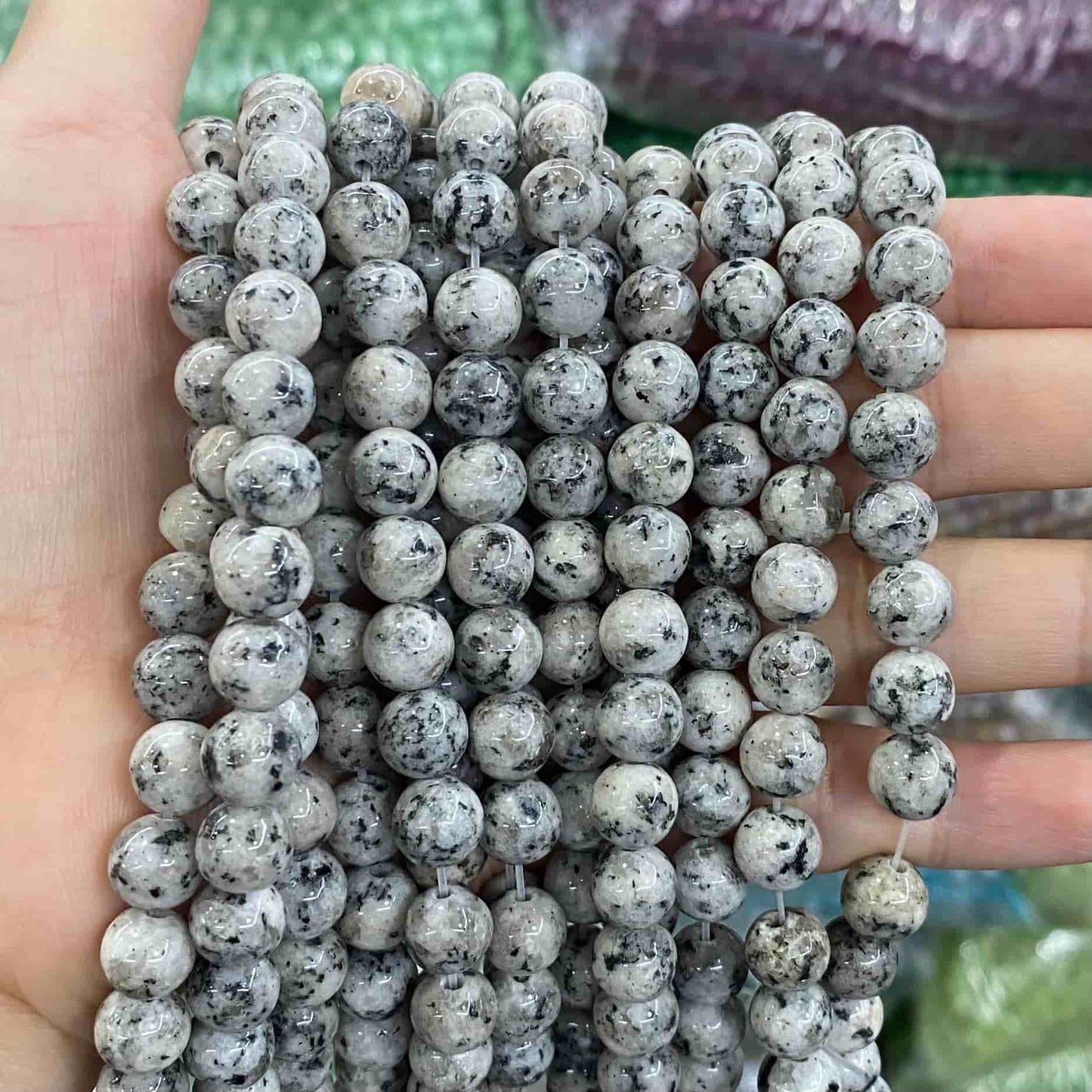 Color Jade Beads Round Smooth/Faceted Beads 6mm/8mm/10mm