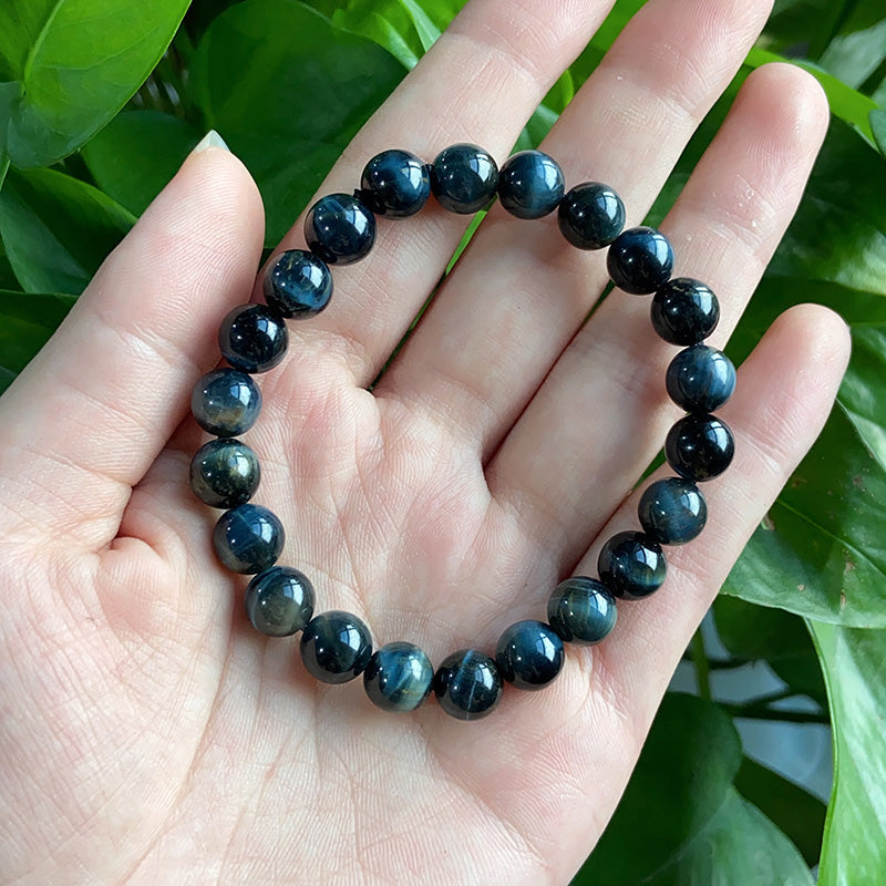 Blue Tiger Eye Bracelet $8/PC