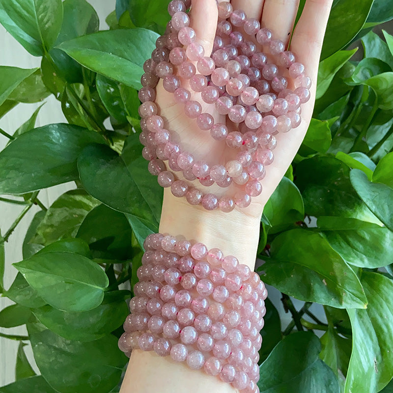 Strawberry Quartz Bracelet $9.99/2PCS