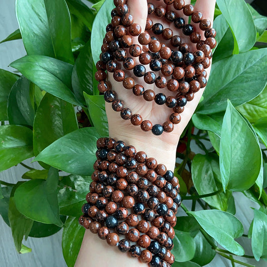 Mahogany Obsidian Bracelet $9.99/4PCS