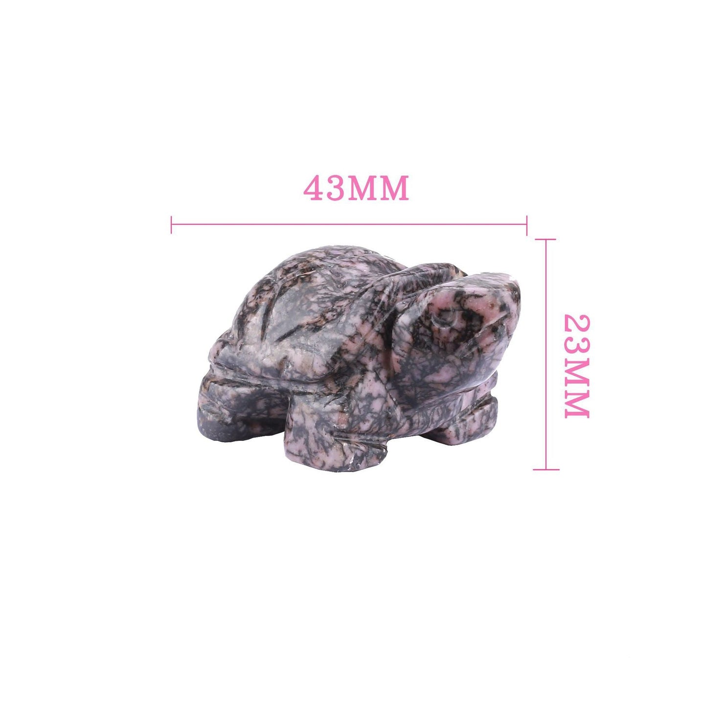Turtle Statue Hand Carved Animal Figurine