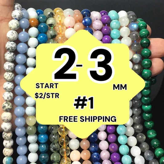 $2--2-3mm #1 Free Shipping